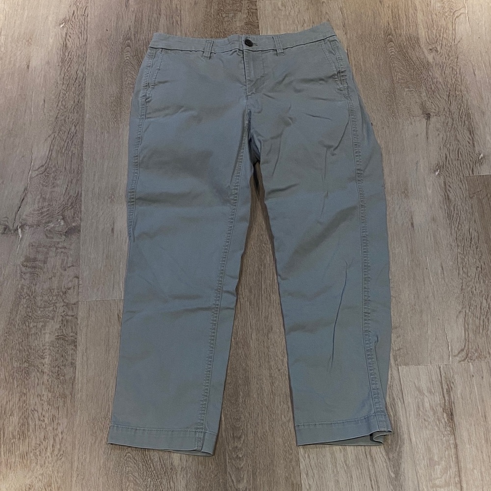 J. Crew Women's Cropped Gray Pants